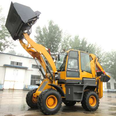 Building Material Small Backhoe Loader