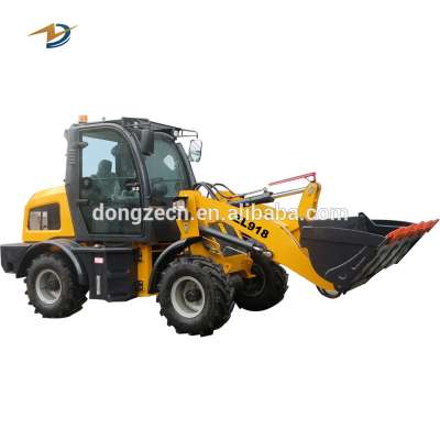 China 1 Ton Articulated Mini Wheel Loader For Sale