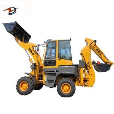 Multifunction Chinese Mini Tractor Backhoe Loader