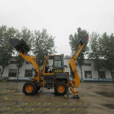 China Manufacturer Small Garden Tractor Backhoe Loader