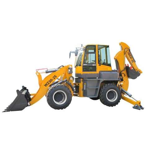 Wz30-25 Towable Backhoe Wheel Excavator Loader